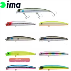 Japan Imported IMA Komomo Floating Mino Mimic Surface Hard Bait