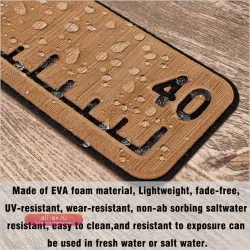 Водонепроницаемая линейка для рыбалки 40 дюймов на лодку, самоклеящаяся, из EVA пены