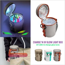 Воблер ILURE UV с LED подсветкой, водонепроницаемый, USB зарядка