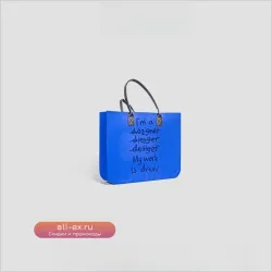 Большая вместительная сумка из ретро-фетра