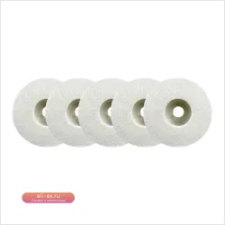 Войлочные полировальные диски для нержавеющей стали, меди, мрамора 4 дюйма (совместимы с УШМ 100 мм)