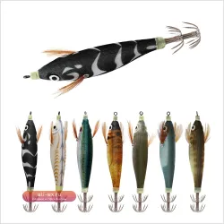 Светящиеся силиконовые приманки для рыбалки с коробкой (14 шт.)