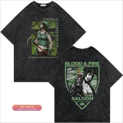 Футболка унисекс Type O Negative Washed Vintage Gothic Oversized