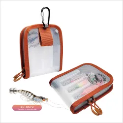 Сумка-кейс для мормышек для кальмара 2025, 6 отделений, водонепроницаемая, для рыболовных снастей