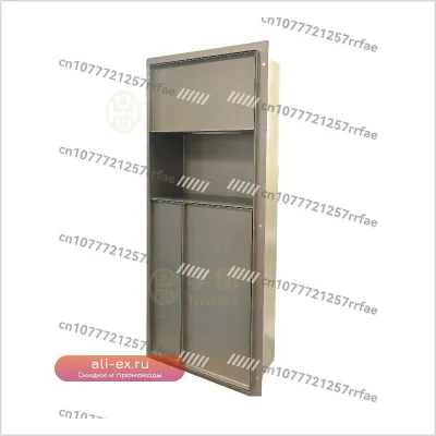 Скрытое мусорное ведро с тайлами, держатель для туалетной бумаги, ершик для унитаза из нержавеющей стали