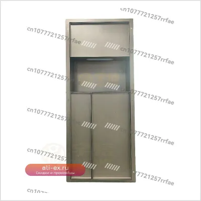 Скрытое мусорное ведро с тайлами, держатель для туалетной бумаги, ершик для унитаза из нержавеющей стали