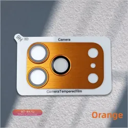 Защитная пленка для камеры iPhone 17 Pro Max brushed armor, закаленное стекло 9H+