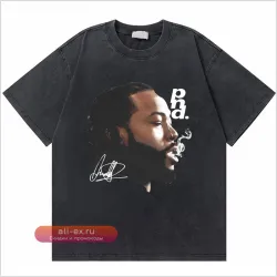 Футболка унисекс Washed Vintage Partynextdoor с графическим принтом