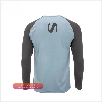 Летняя рубашка для рыбалки с длинным рукавом 2025: быстрая сушка, защита от УФ, воздухопроницаемость