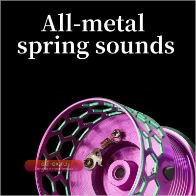 Катушка рыболовная RUKE New Rainbow 14+1BB 5.0:1, 231г, антикоррозийная