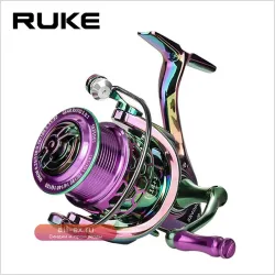 Катушка рыболовная RUKE New Rainbow 14+1BB 5.0:1, 231г, антикоррозийная