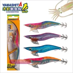 Японская приманка YAMASHITA EGI-OH Wooden Shrimp для ночной рыбалки