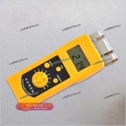 Влагомер текстиля DM200T для кожи, ткани, одежды, пряжи