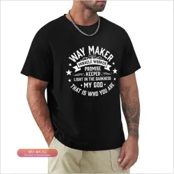 Футболка anime Way Maker Miracle Worker