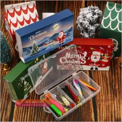 Набор рыболовных приманок с рождественским подарком