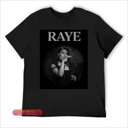 Футболка Raye черная унисекс уличный стиль