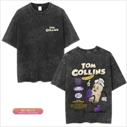 Футболка с принтом "Lemon Drop Cocktail"