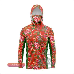 Мужская толстовка с капюшоном New RT Camouflage для рыбалки, охоты, туризма - защита UPF50+ от УФ-лучей