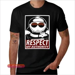 Футболка "Respect My Authority" от South Park (Cartman)