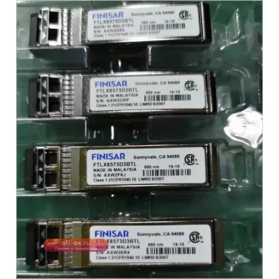Трансивер FINISAR FTLX8573D3BTL SFP+ 10G multimode 850nm 300m