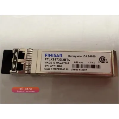 Трансивер FINISAR FTLX8573D3BTL SFP+ 10G multimode 850nm 300m