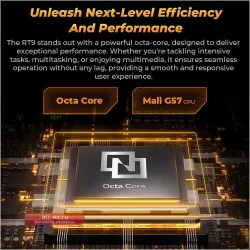 Oukitel RT9 — защищенный планшет 10.1" HD, 24GB RAM, 256GB, 11000mAh, Android 14