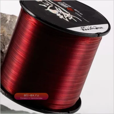 500м Нейлоновая Леска Super Strong Прочная Рыболовная Нить Мононить Основная Леска для Скал и Моря Телескопическая