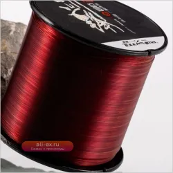 500м Нейлоновая Леска Super Strong Прочная Рыболовная Нить Мононить Основная Леска для Скал и Моря Телескопическая