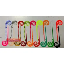 Силиконовые юбки-осьминоги для спиннербейтов и джиг-приманок (100 шт.)