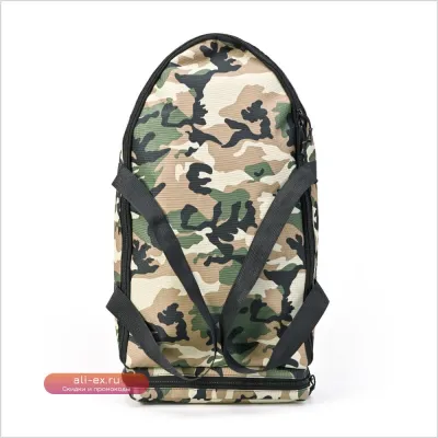 Вместительная сумка для молито-лодки с камуфляжным принтом, двойной молнией и двойным дном из Оксфорда 1000D