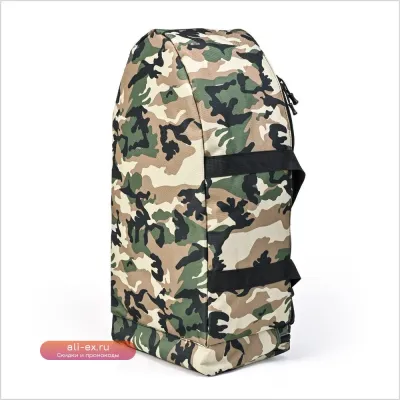 Вместительная сумка для молито-лодки с камуфляжным принтом, двойной молнией и двойным дном из Оксфорда 1000D