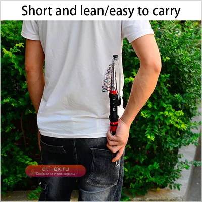 Спиннинг телескопический из углеволокна с катушкой для морской и пресной воды