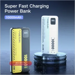 CHICNOD Power Bank 10000mAh 22.5W Быстрая зарядка, портативное зарядное устройство для iPhone, Samsung, Huawei, Xiaomi