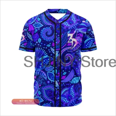 Бейсбольная куртка-футболка Zeds Dead с V-образным вырезом и коротким рукавом для мужчин и женщин