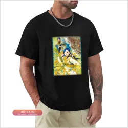 Футболка Ascendance of a Bookworm "Myne" хлопковая графическая унисекс