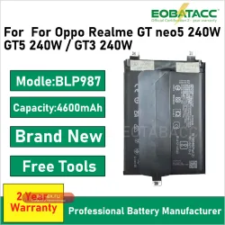 Аккумулятор BLP987 4600mAh для Oppo Realme GT Neo5 240W / GT5 240W / GT3 240W + инструменты
