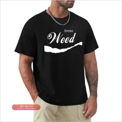 Футболка оверсайз Smoke Weed Funny