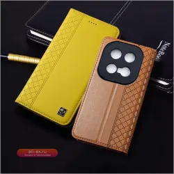 Чехол-книжка из натуральной кожи Napa для Vivo iQOO 3/5/7/8/9/10/11/11S/12/13/15 Pro с внутренним сетчатым узором и функцией кошелька