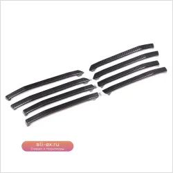 Накладка на переднюю решетку Mercedes Benz G Class 2025 из настоящего карбона