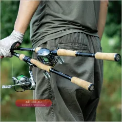 Удилище спиннинговое Ultra-Light Carbon Fiber Micro Bait Long Cast