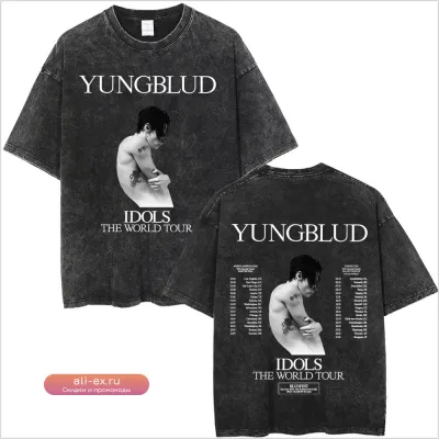 Футболка Rocker Yungblud IDOLS Wings World Tour 2025