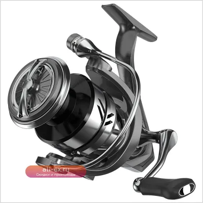 Катушка для спиннинга Long Casting с наклонной чашей, суперплавная, для летней морской рыбалки
