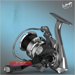 Катушка для спиннинга Long Casting с наклонной чашей, суперплавная, для летней морской рыбалки