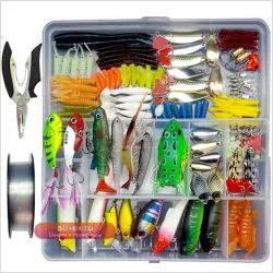 Набор рыболовных приманок 280 шт. с коробкой (A067)