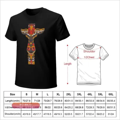 Футболка с принтом "Animal Totem Pole" в стиле кавай, винтаж, быстросохнущая, мужская