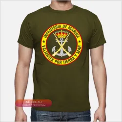 Футболка "Испанская морская пехота" - Premium Cotton