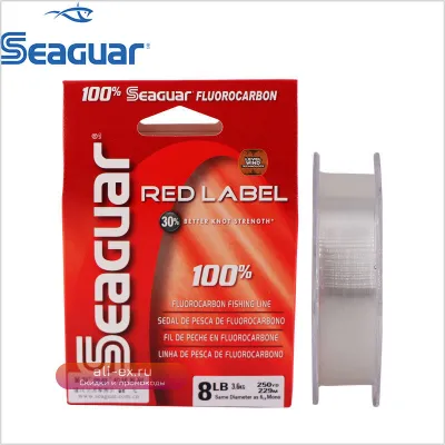 Леска Seaguar Red Label 100% Оригинал Япония Флюорокарбон для карпа