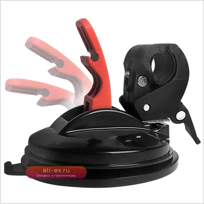 Вакуумный держатель с мощной присоской и телескопическим мини-двигателем