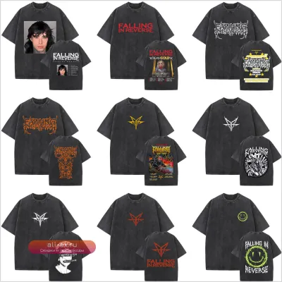 Футболка унисекс Washed Vintage Falling in Reverse с графикой