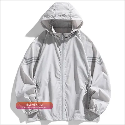 Летняя мужская солнцезащитная одежда для рыбалки, охоты и туризма: дышащая куртка с защитой от УФ